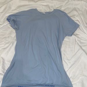 Athleta Girl Light Blue Shirt